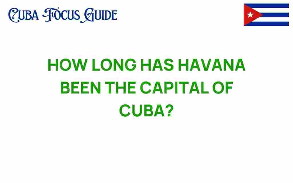 how-long-has-havana-been-capital-of-cuba