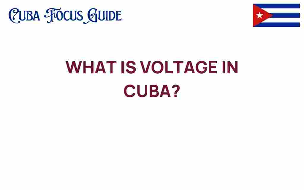 voltage-in-cuba