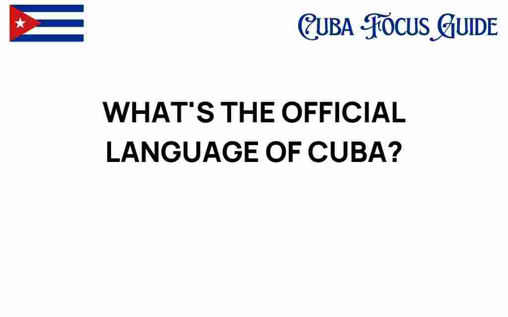 official-language-of-cuba