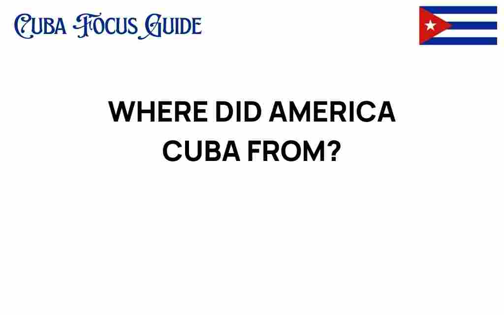 where-did-america-cuba-originate