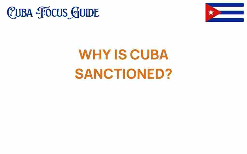 why-is-cuba-sanctioned