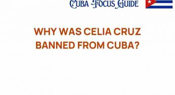 The Unforgettable Voice of Celia Cruz: Why She Was Banned from Cuba